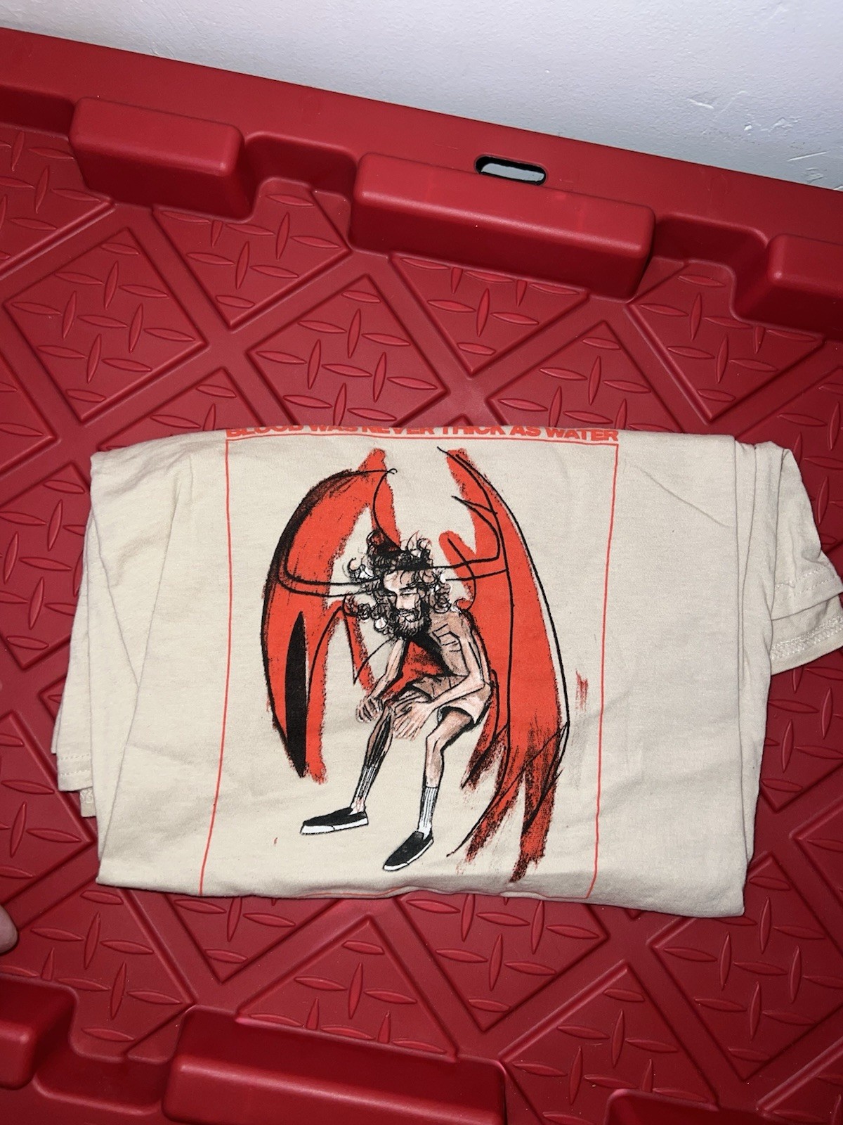 Pouya Merchandise Official Pouya Brand T-shirt Blood Was Never Thick As Water XL gallery