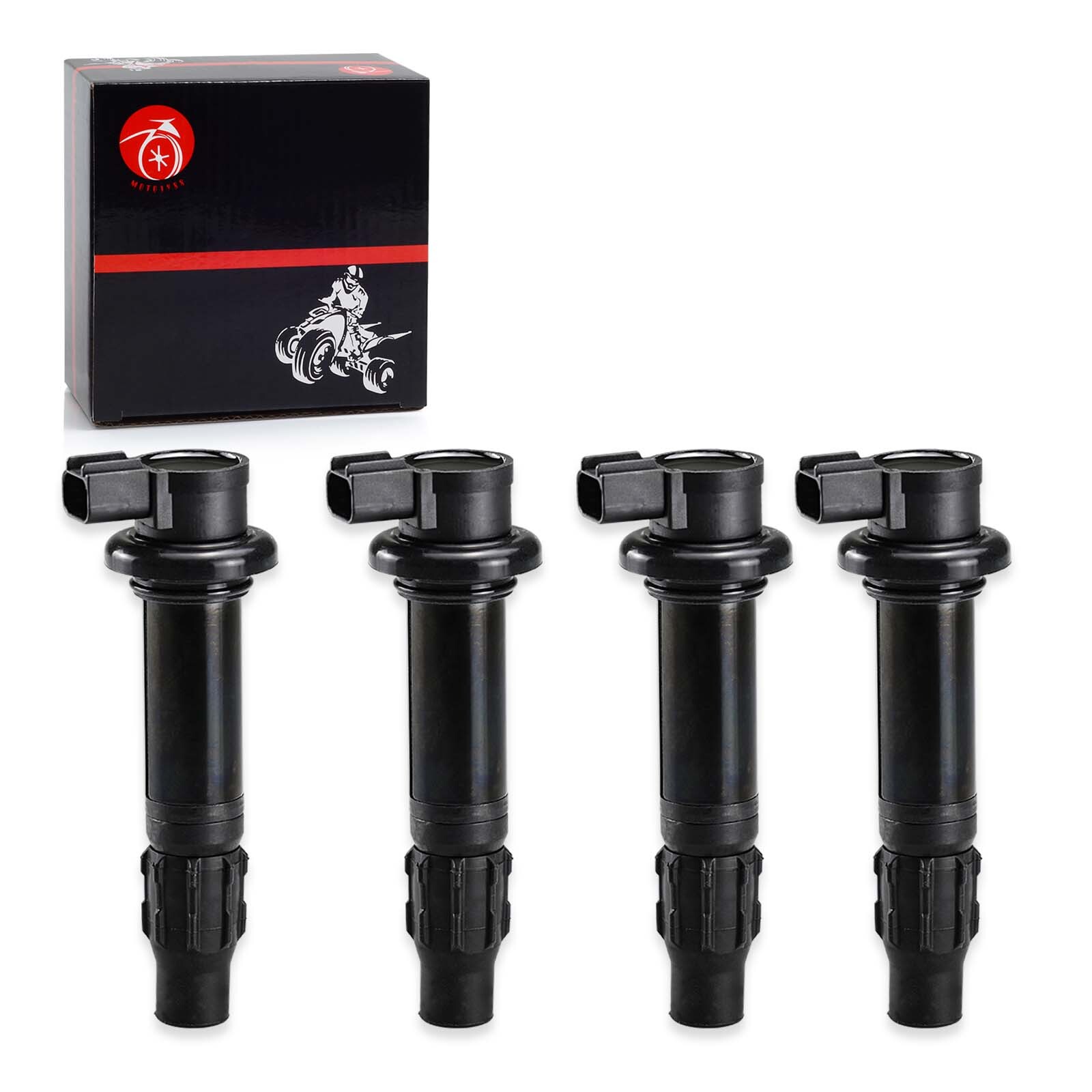 Compatible with Yamaha YZF-R1 R1 4PCS Ignition Stick Coil 07-08 4C8-82310-00-00