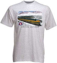Great Northern Empire Builder Authentic Railroad T-Shirt [10112]