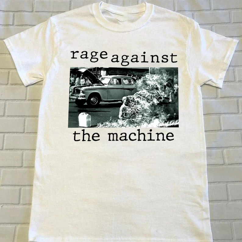 Rage Against The Machine 1992 Tour Short Sleeve T-Shirt All Size S-5XL BH1650