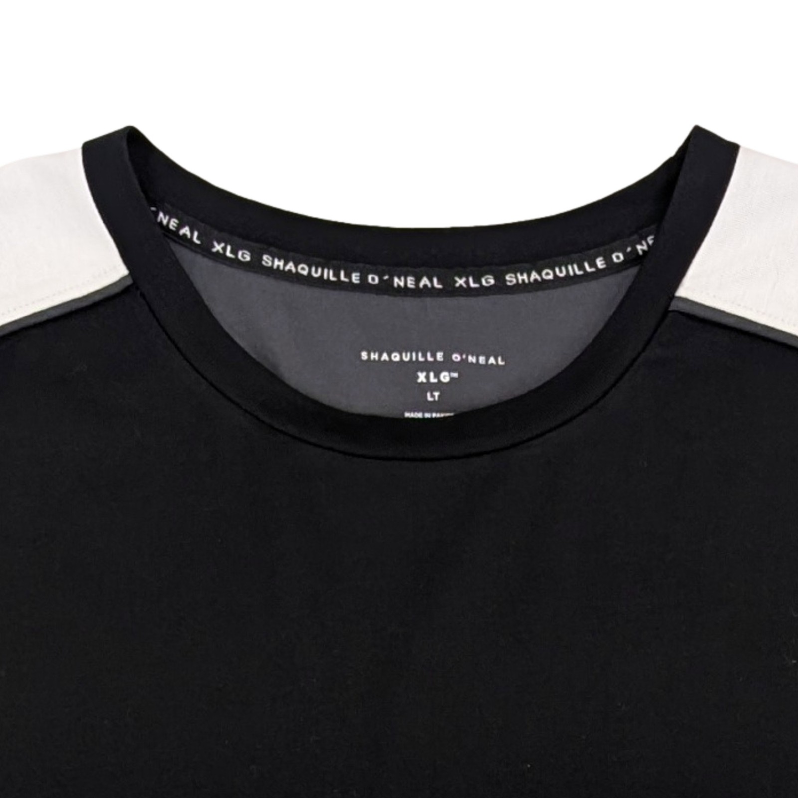 Shaquille O'Neal XLG Big & Tall Men's Gray Black White Short Sleeve T-Shirt gallery