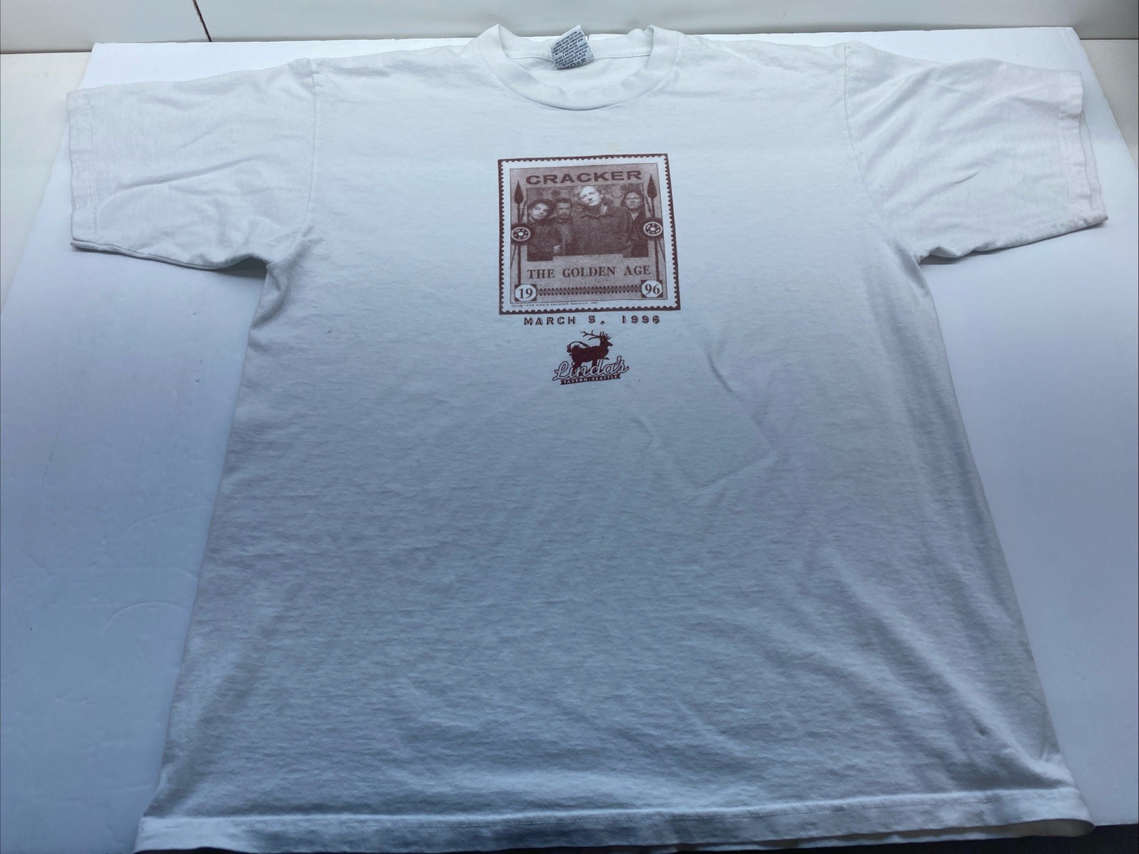 Vintage Cracker The Golden Age Concert T-Shirt Size XL gallery
