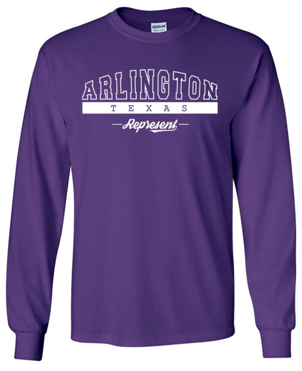 Arlington Texas State T-Shirt Long Sleeve Graphic Tees Unisex Apparel gallery