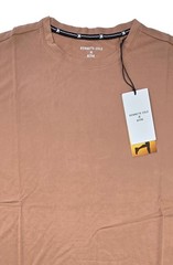 Kenneth Cole Active Tech Crew Neck Short Sleeve T-Shirt Canyon Clay Men’s Size L