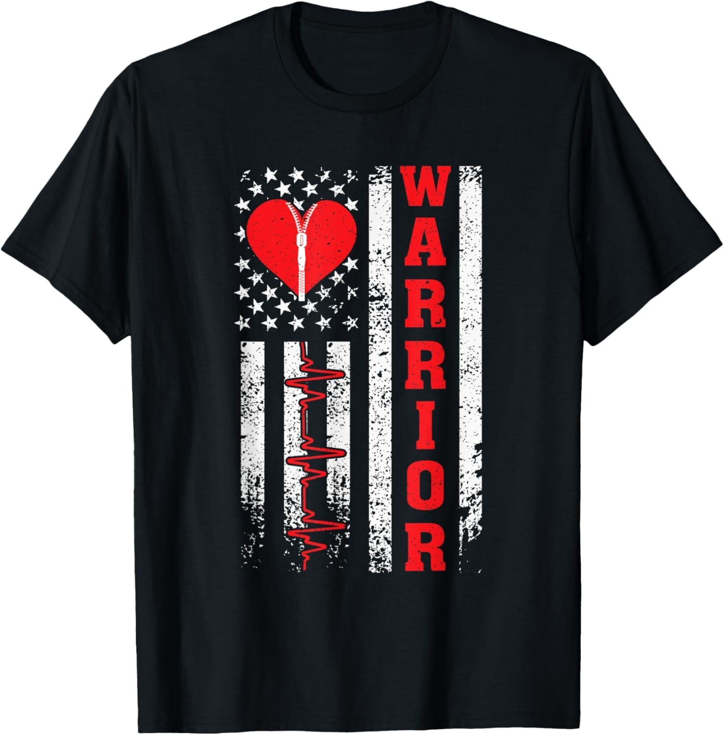 Open Heart Surgery Warrior Gift For Heart Patients Survivor T-Shirt