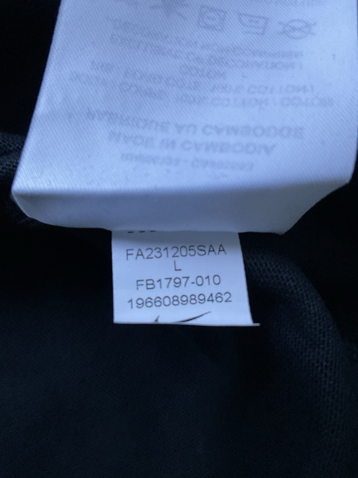 Nike x NOCTA Drake Running T-Shirt Forza Mens Size Large Black NWOT gallery