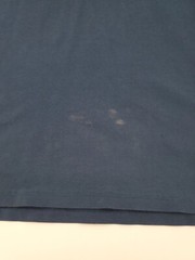 Banana Republic medium Blue Fitted Pique Polo Logo Men shirt..#42841