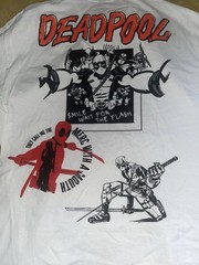 Marvel Deadpool & Wolverine Graphic Men’s White Short Sleeve T-Shirt Size XL