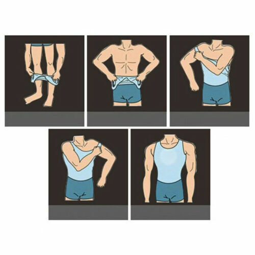 Men Slim Shirt Body Slimming Vest Tummy Shaper Belly Girdle Underwear Shapewear gallery