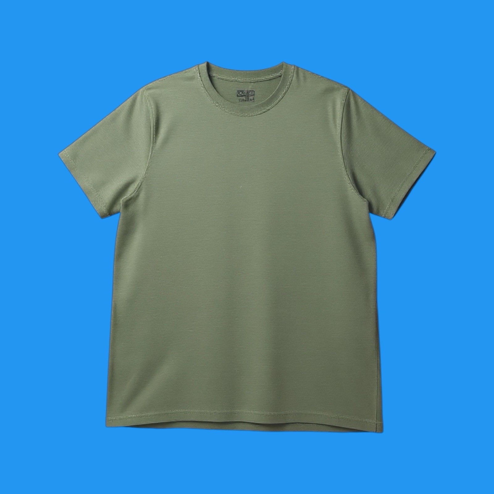 Common People Ottoman Texture Shirt Garment Dye Relaxed Fit Green L Ribbed Sleek gallery