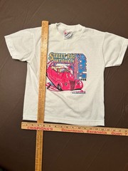 vintage kids/youth hot rod tshirt street rod nationals. size small 6-8