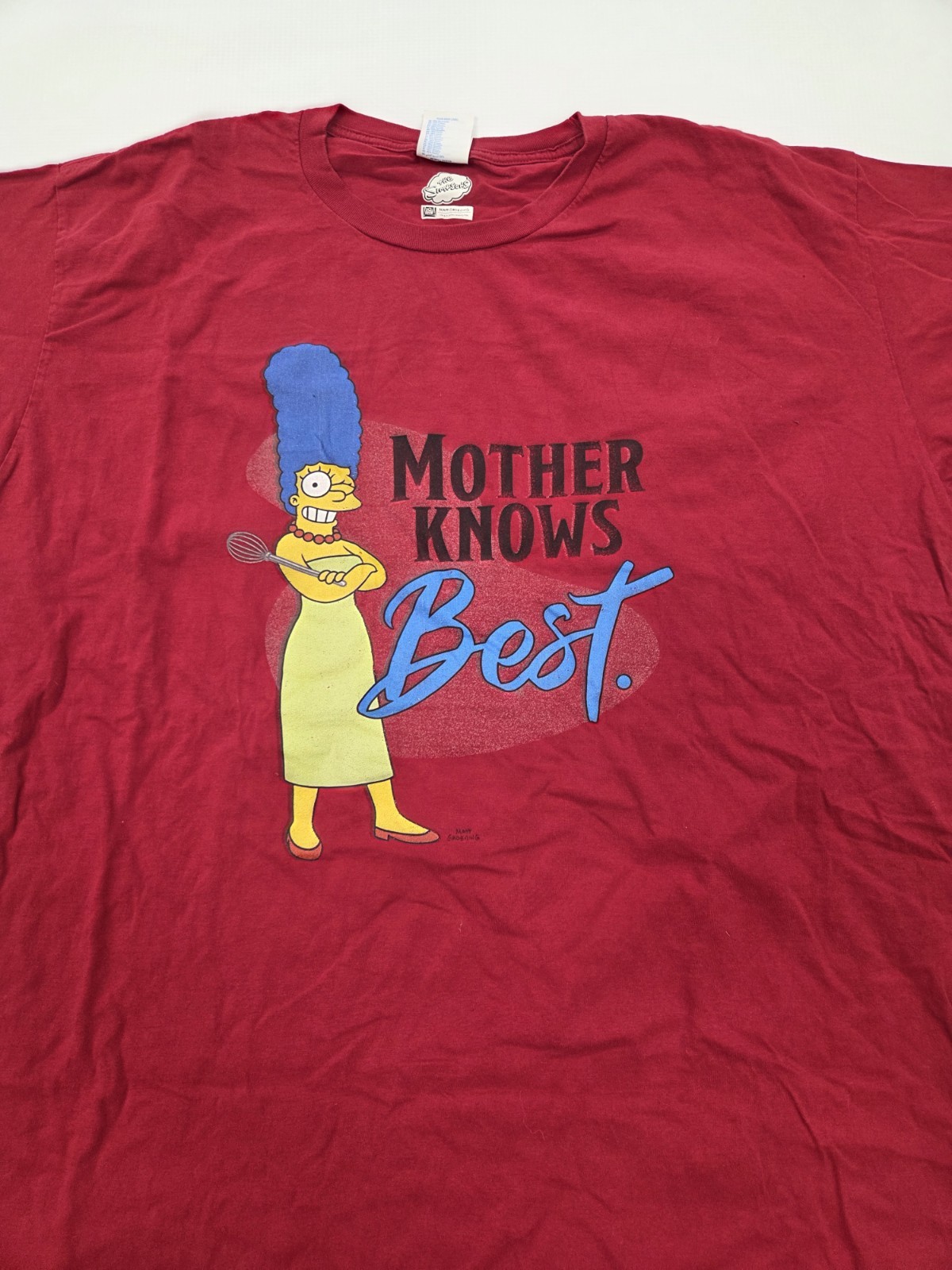 The Simpsons Homer T Shirt Men 2XL VINTAGE Marg Mother Knows Best Matt Groening gallery