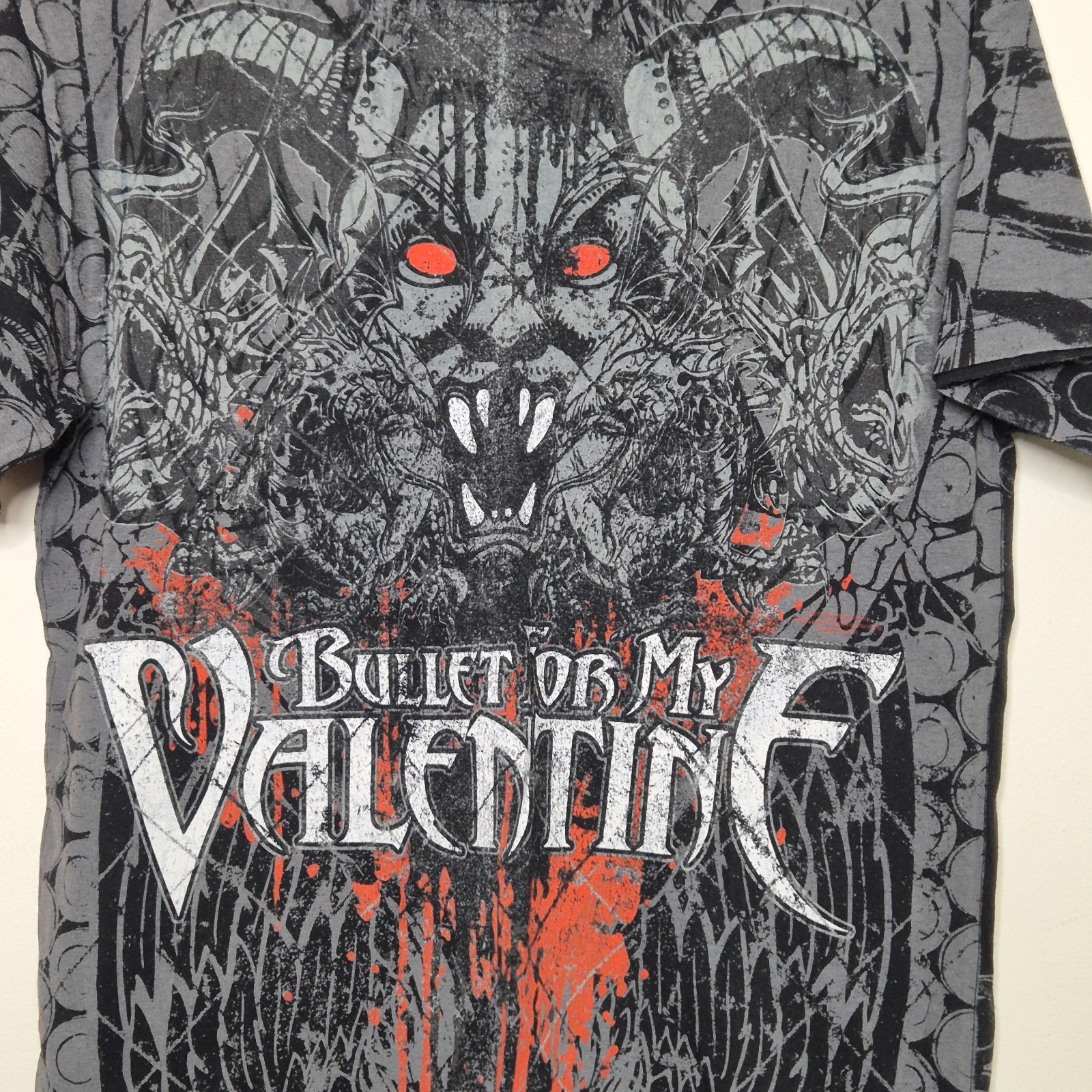 Bullet For My Valentine BFMV T-Shirt Tee Size S Welsh Heavy Metal Band Music gallery