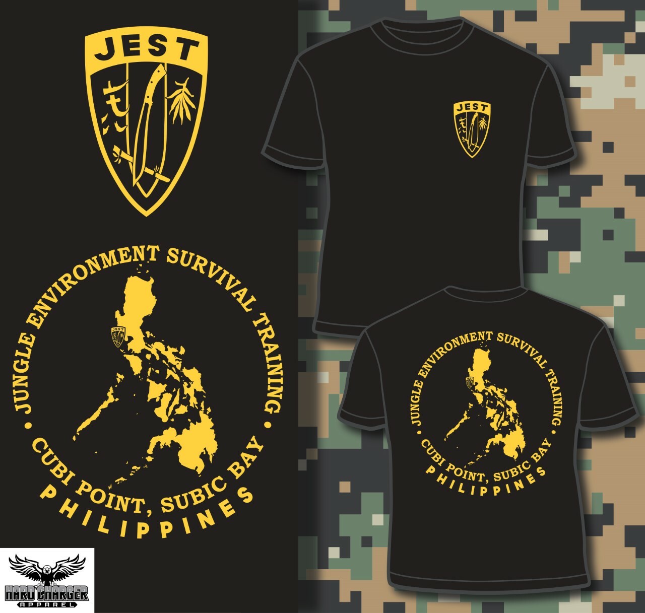 JEST School Jungle Environment Survival Training Subic Bay Philippines T-shirt gallery