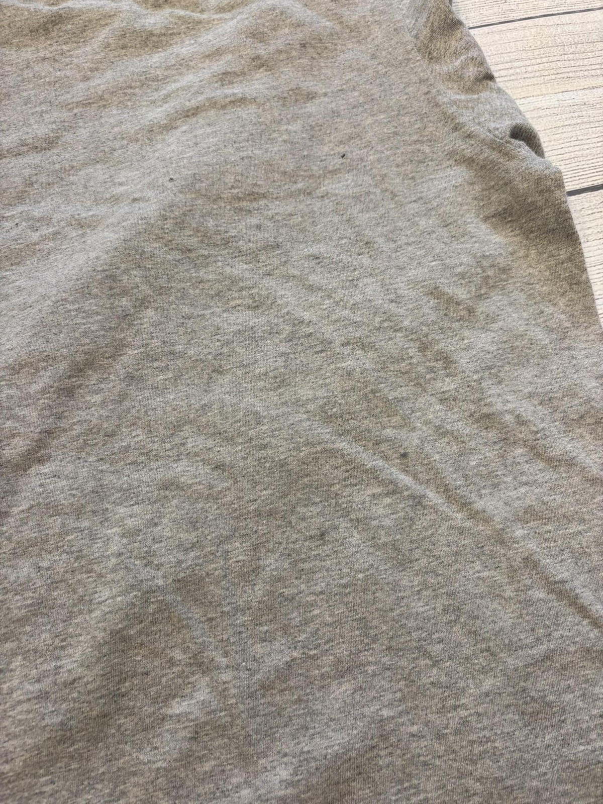 Adidas Shirt Mens Large Gray The Go-To Tee Long Sleeve Athletic Logo Casual gallery