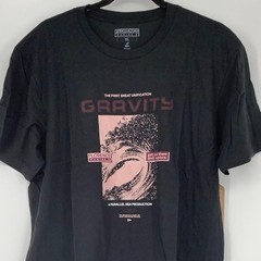 Florence Marine X Men’s X-Large Gravity Movie Organic Black T-Shirt M6-2
