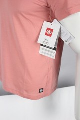 686 Men’s Everywhere Tech T Shirt Short Sleeve S Small Rosette Pink