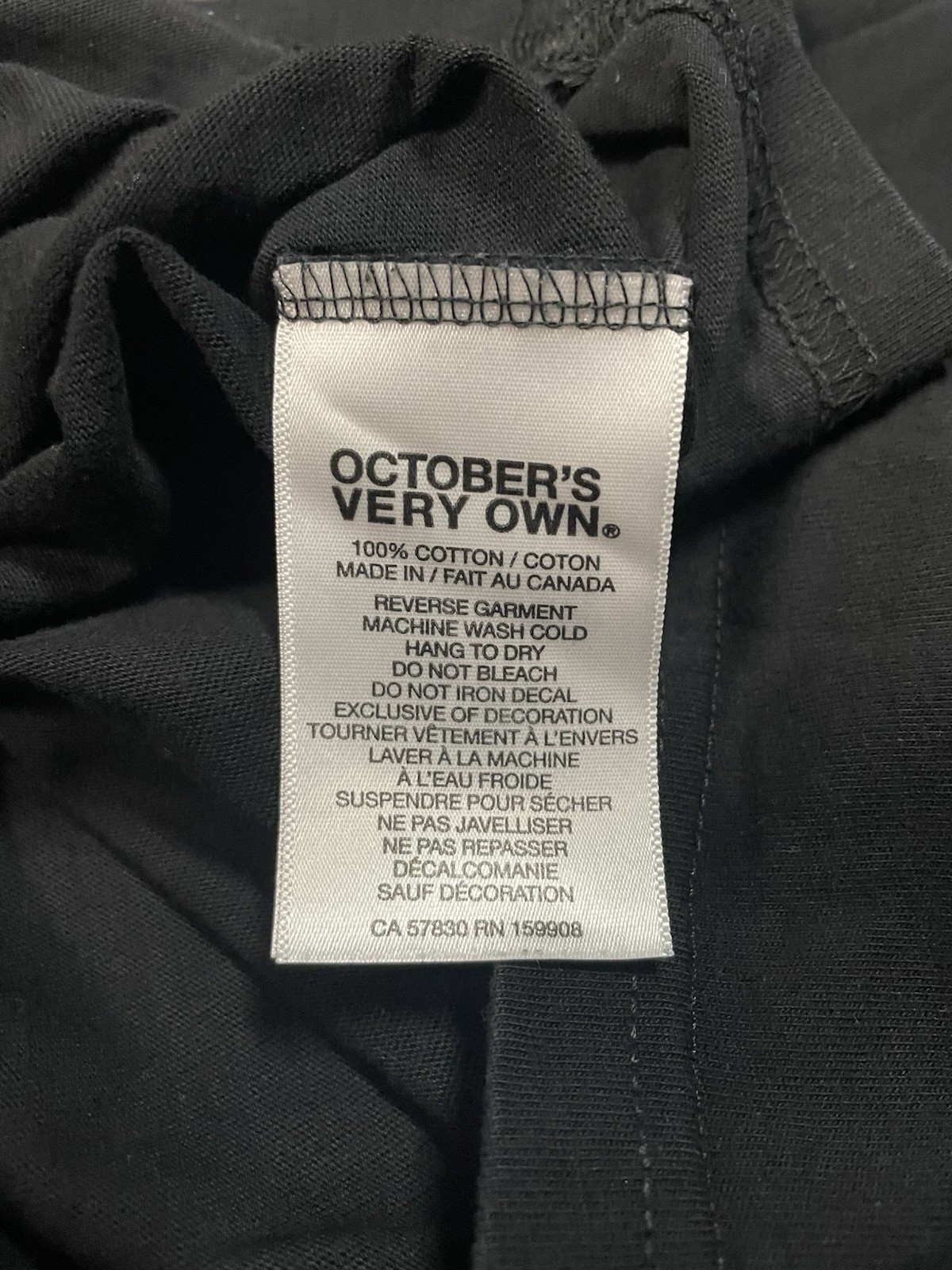 OVO Drake Black Short Sleeve T Shirt Men’s Large gallery