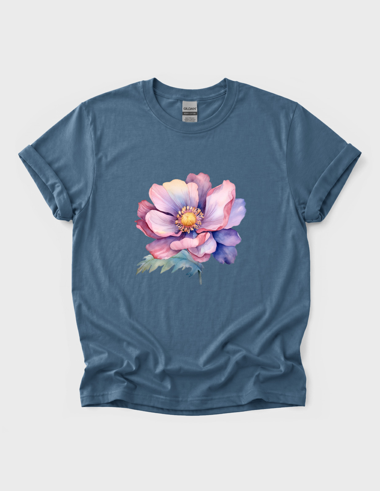 Watercolor Flower Graphic Tee Adult Botanical Floral Nature Tshirt Art Boho Gift gallery