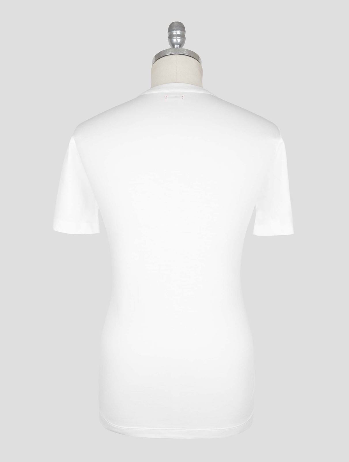 NEW KITON WHITE COTTON T-SHIRT EU 56 - US 46 - 2XL KMZ58 gallery
