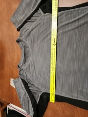 Hang Ten UV Protection UPF 50+ Quick Dry Men’s LARGE Gray/Black Shirt EUC. SB15