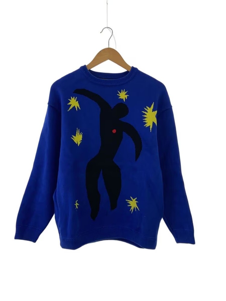 crepuscule knit sweater (thick) FREE size Cotton BLU 1603-022