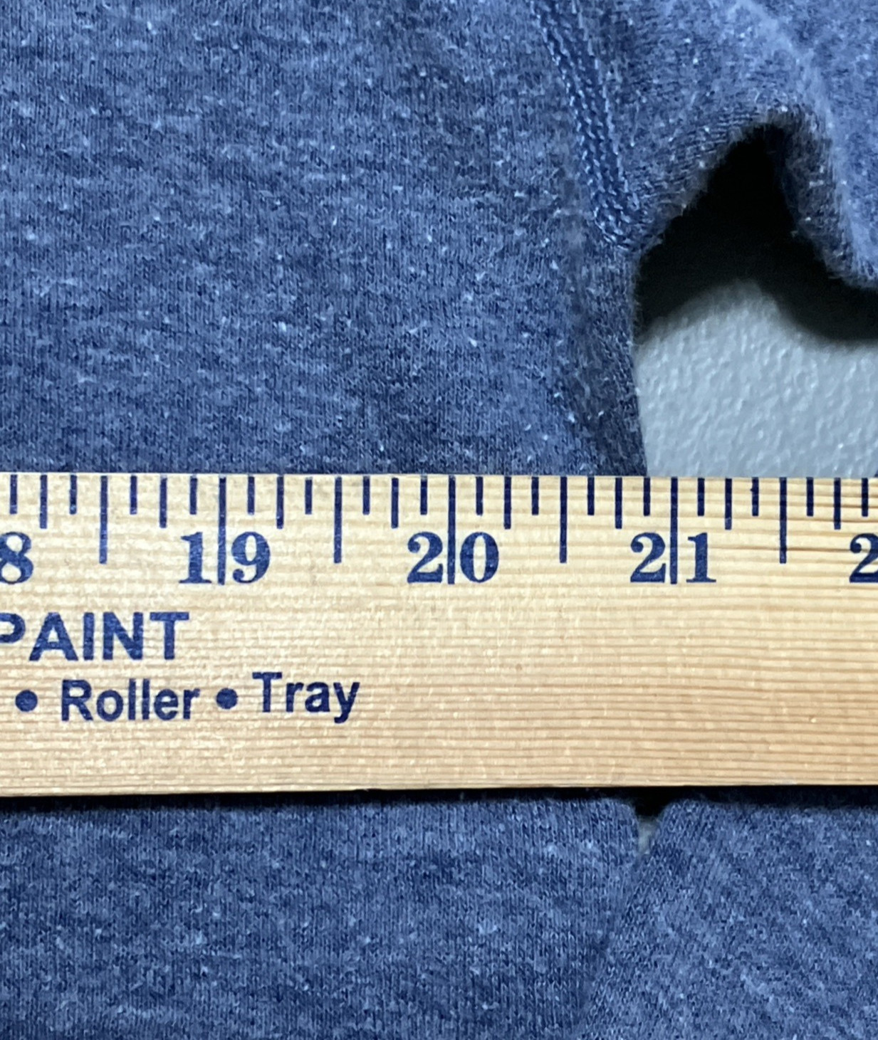L.L. Bean Two-Layer River Driver's Shirt Sz L Tall Blue Wool Blend Henley gallery