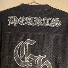 Chrome Hearts Long Sleeve Jersey Style Men S Designs Back & Sleeves Shirt