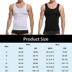 Men Cooling Weighted Workout Shaping Vest Weight Loss Slim Sleeveless Tank Top