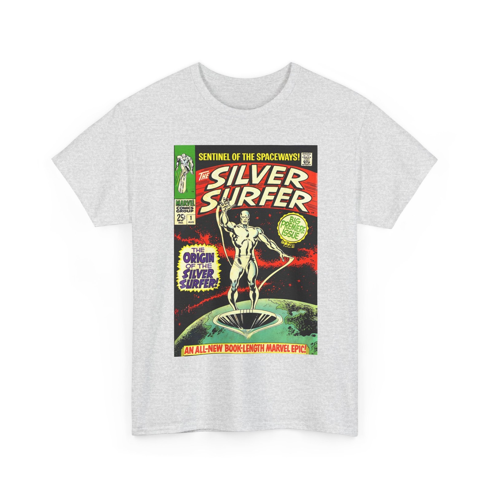 Silver Surfer #1 T-Shirt – Silver Age Marvel Comics
