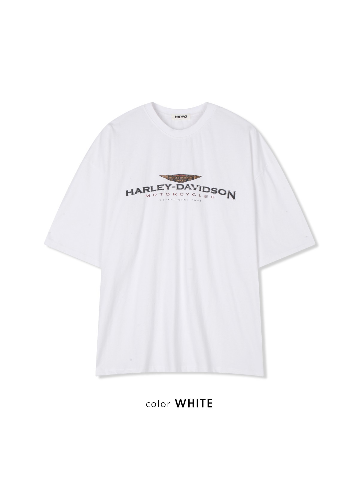 Pigment Dyed Oversized T-Shirt Loose Fit Casual Streetwear Graphic Tee gallery