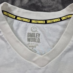 SmileyWorld Shirt Mens Medium White Graphic Bear Trust Your Mind Vibe Quote