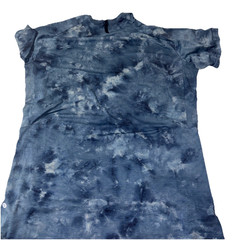 Lululemon Always Agile Short Sleeve Spray Diamond Dye Tee Size Large Blue Navy