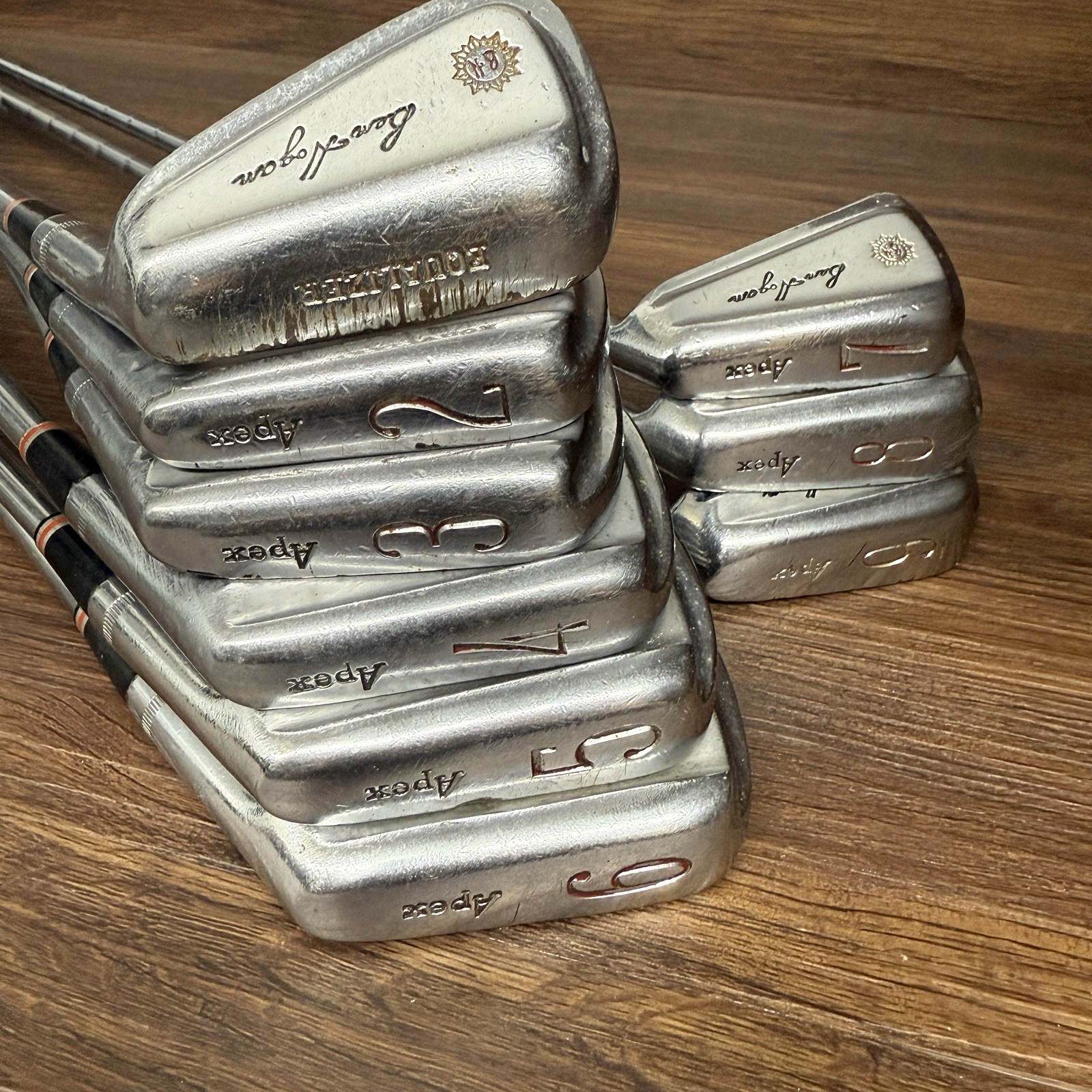 Ben Hogan Apex iron set E-9 Iron with Steel Stiff