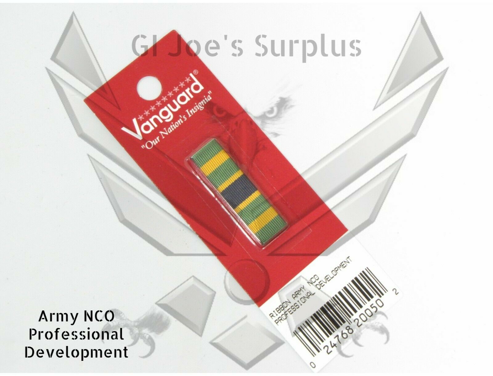 Military Army NCO Professional Development Full Size Vanguard *Ribbon Only* 1E4