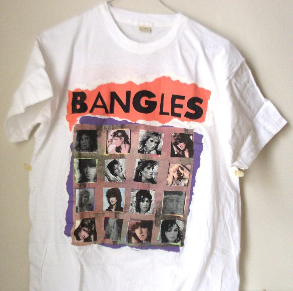 1986 The Bangles “A Different Light” Tour T-Shirt XL Vintage 80s New Old Stock