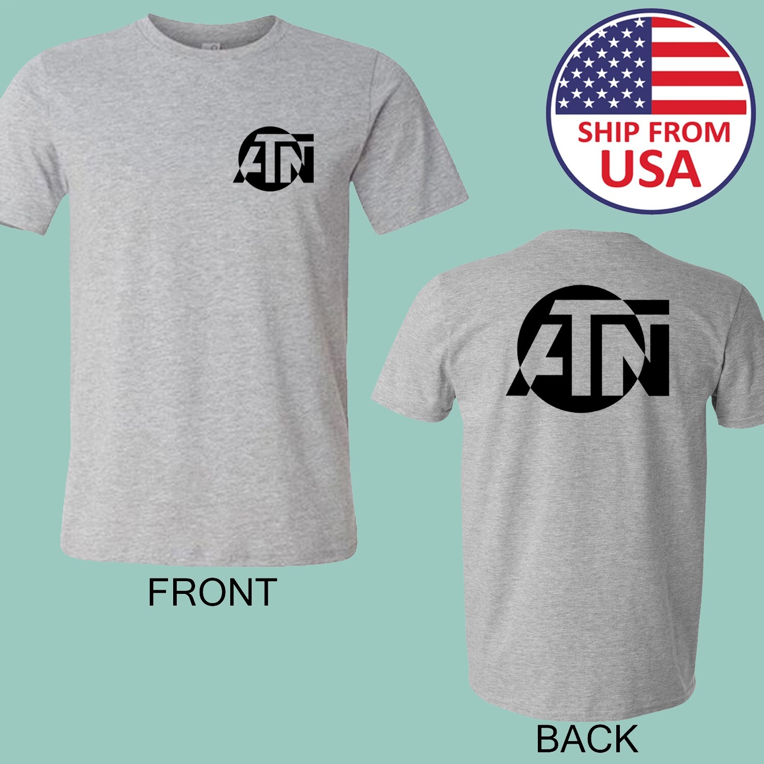 ATN Rifle Guns Firearms Optics Men’s Grey Size S to 5XL
