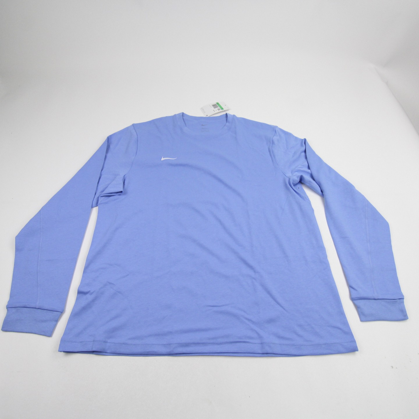 Nike Dri-Fit Long Sleeve Shirt Men's Blue New with Tags XL gallery