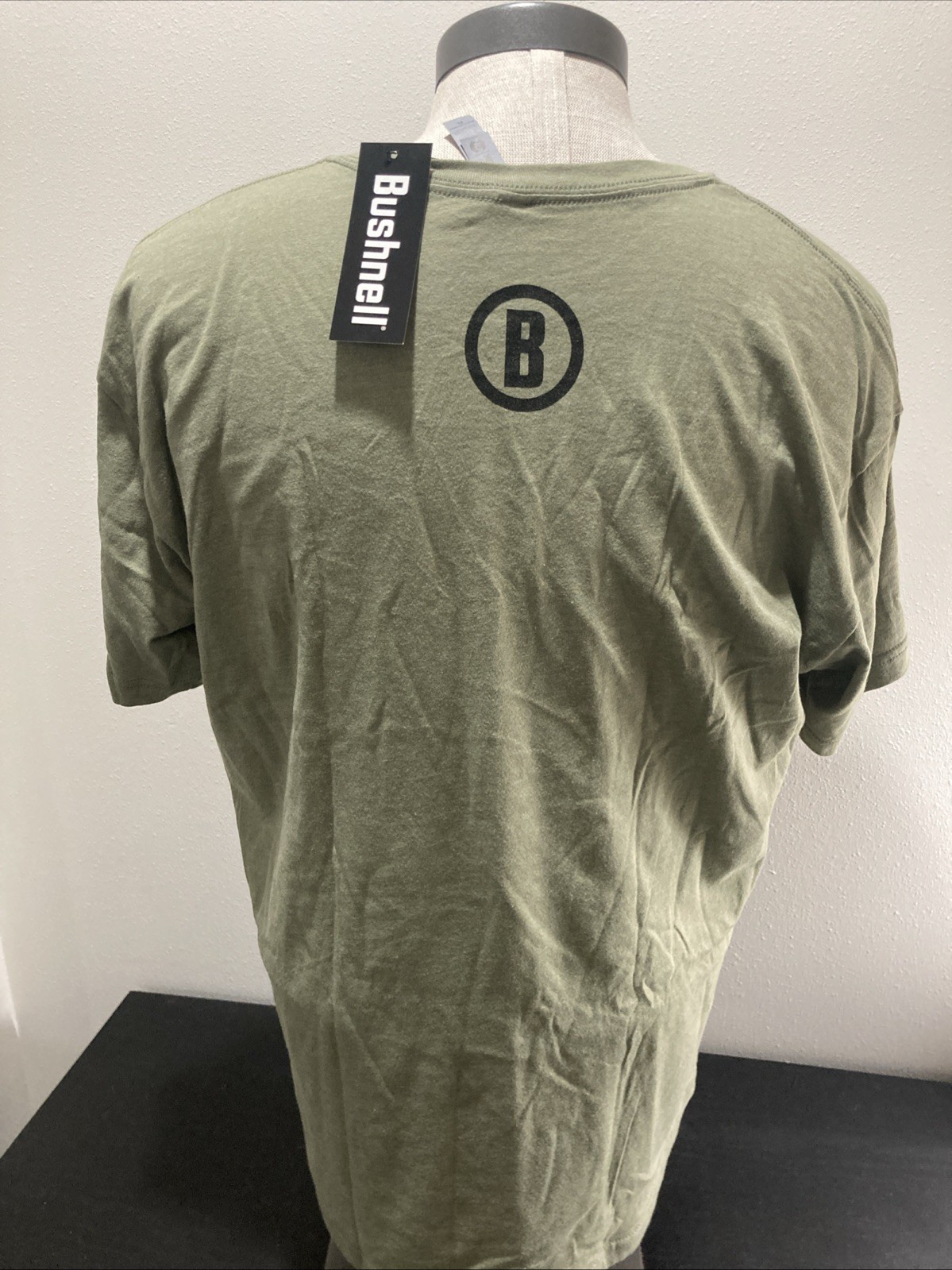 Bushnell Logo Men’s T-Shirt Green New with Tags XL Optical gallery
