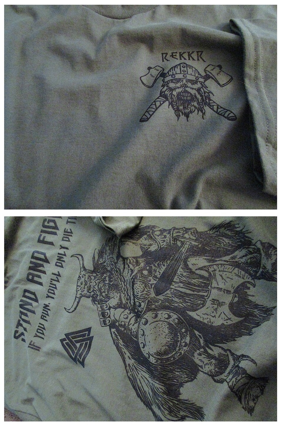 Navy SEALS DEVGRU ST6 GRAY SQUADRON Tacdevron XL Silk-Screened T-Shirt REKKR gallery