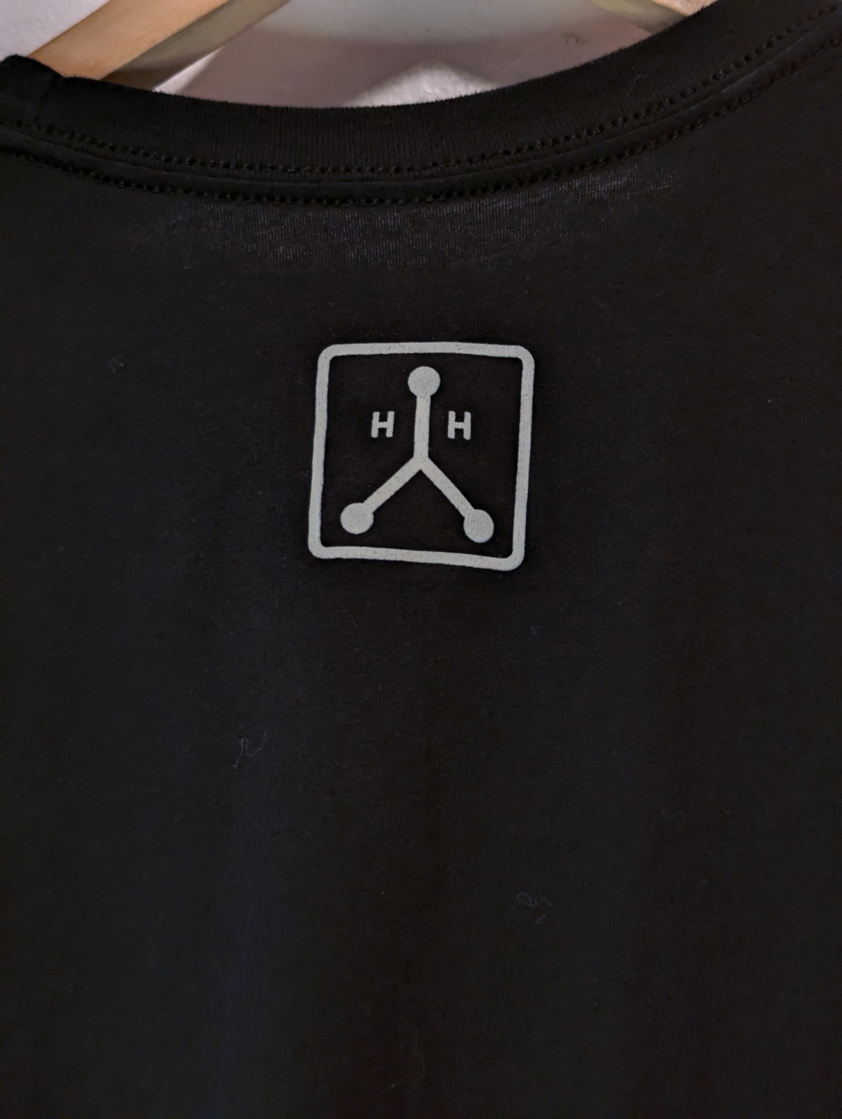 Hooligan Graphic Print T-Shirt | Black Crew Neck Cotton Blend | Men’s Size L gallery