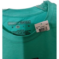 Brooklyn Vertical Men’s Teal Race Car 44 Cotton Short Sleeve Size Medium