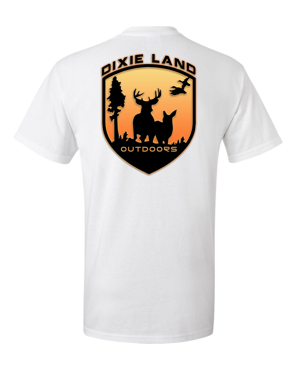 Buck Deer Hunting T shirt cotton short sleeve Dixie Land Outdoors archery hunter gallery