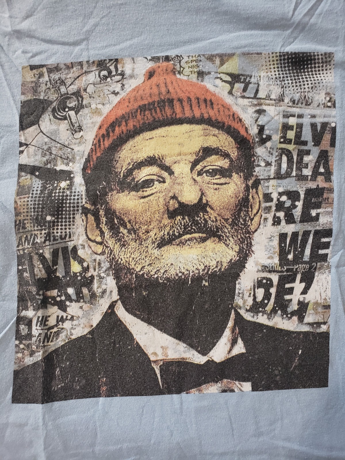 Spoke Art Life Aquatic Bill Murray Shirt Men's Size M Wes Anderson Movie gallery