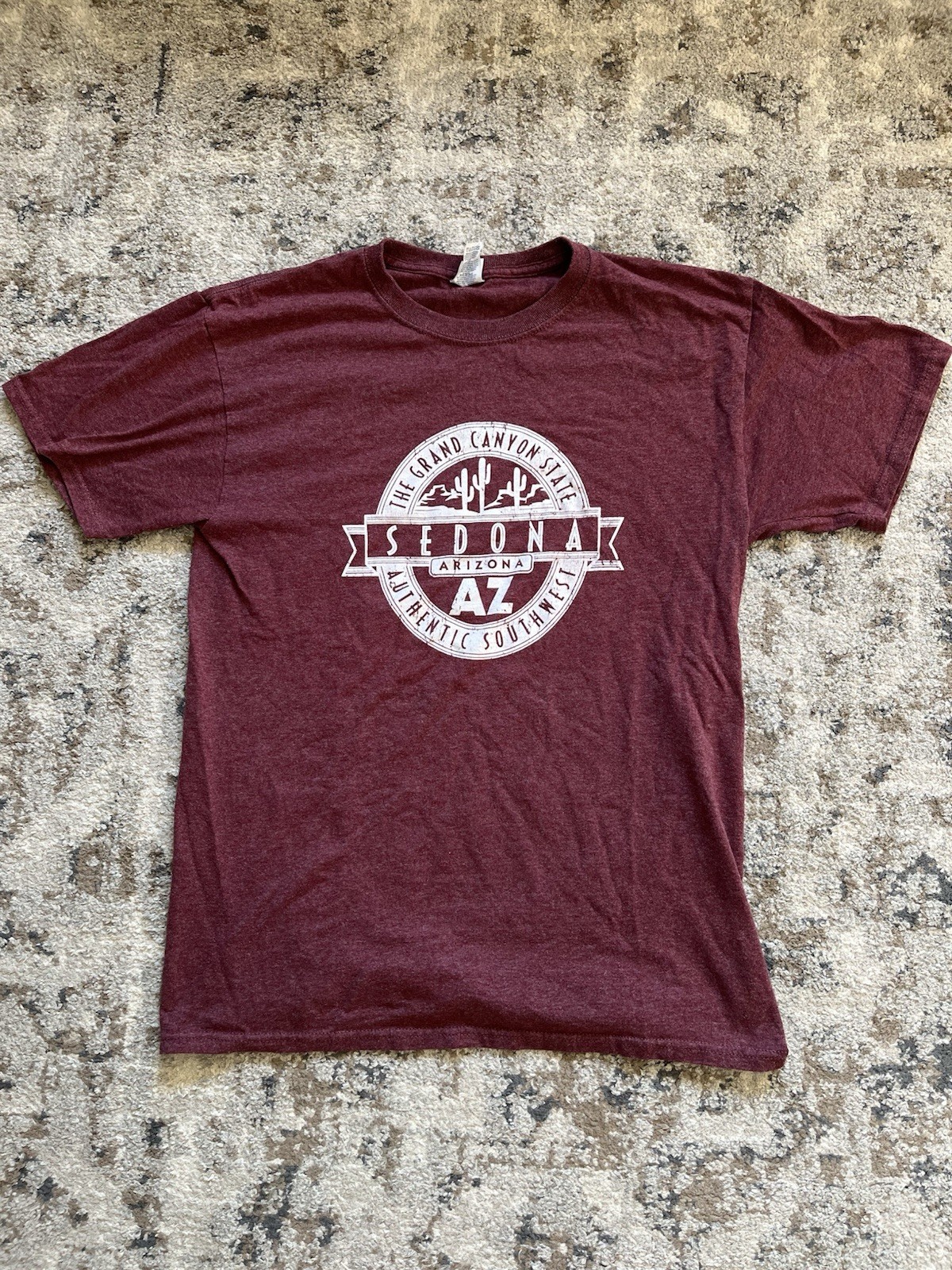 Sedona Arizona T-Shirt Adult Medium Red