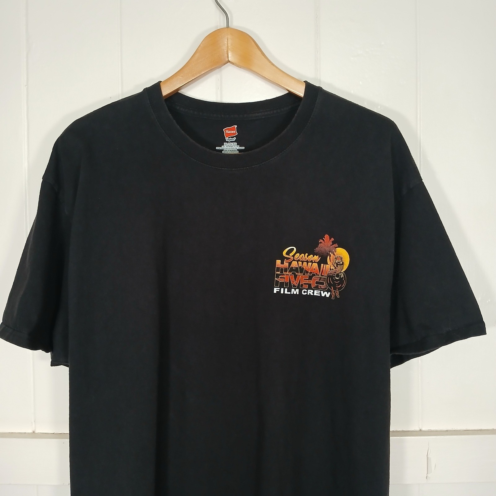 Hawaii Five-0 Film Crew T-Shirt Mens XL Black Season 6 Graphic Tee Hanes gallery