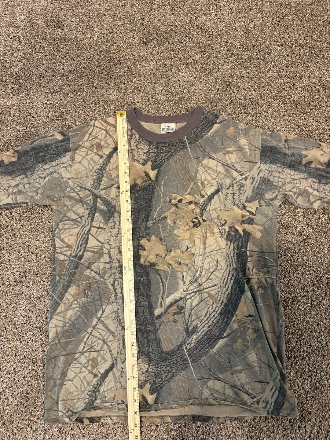 Vintage RedHead Realtree Hardwoods 20-200 Camo Long Sleeve Pocket T-Shirt gallery