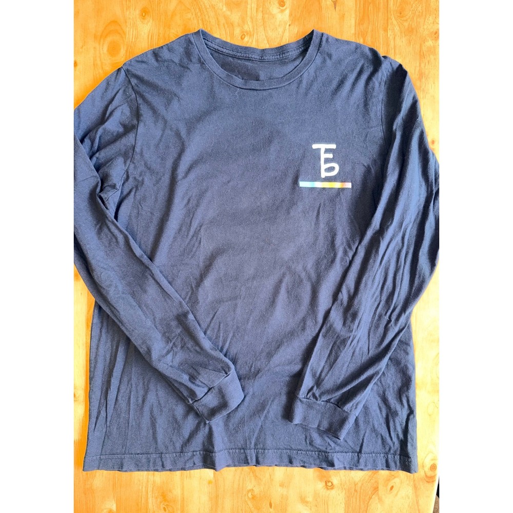 The Front Bottoms Find the Feeling Graphic Long Sleeve Tee Black Mens XL