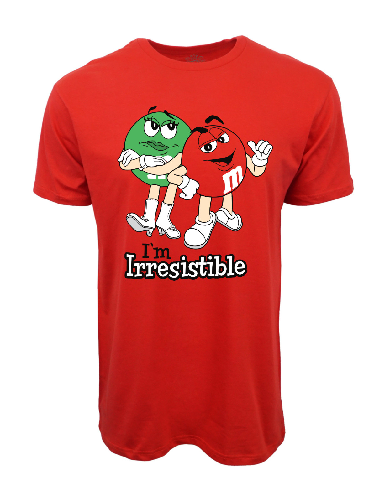M & M I Am Irresistible Graphic T Shirt