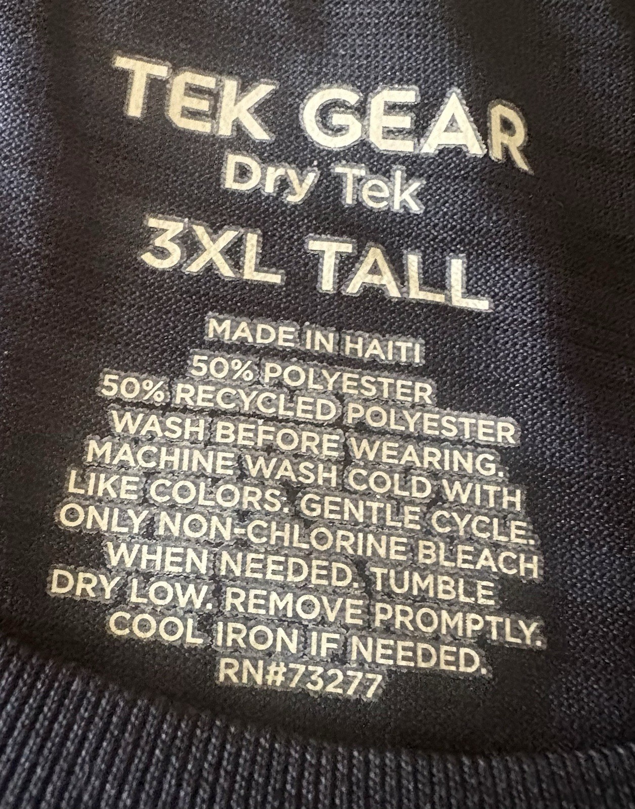Men’s Tek Gear Sleeveless Tee Size 3XLT gallery